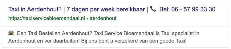Taxi Service Bloemendaal